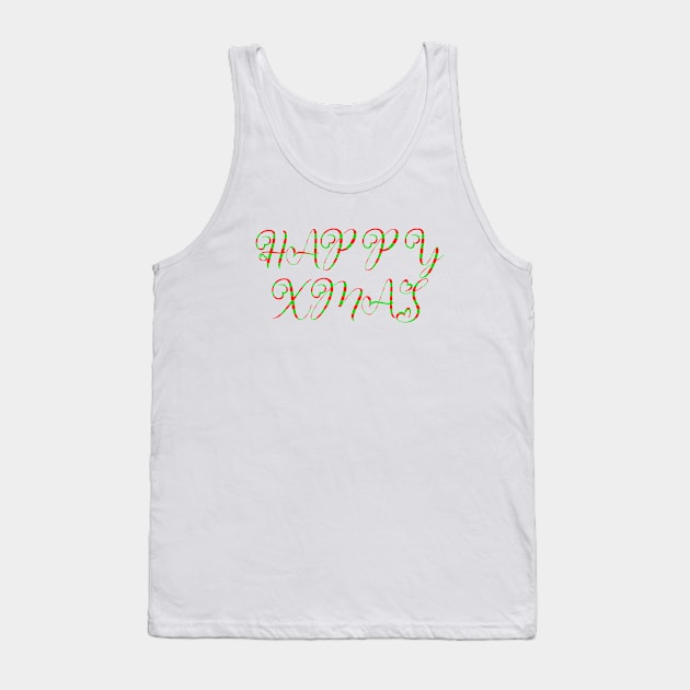 HAPPY XMAS Tank Top by sarahnash